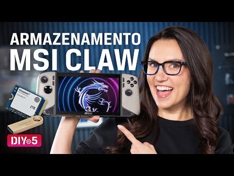 Upgrade de SSD no MSI Claw