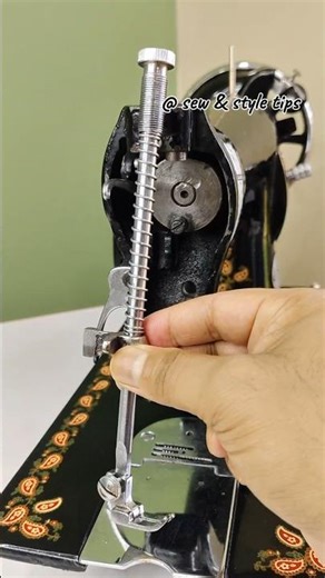 Presser bar installation | domestic sewing machine repair #sewingmachinerepair #silaimachine