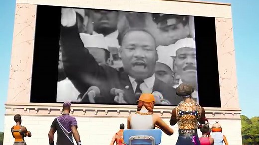 Time Magazine created a virtual Martin Luther King Jr. museum inside of 'Fortnite'