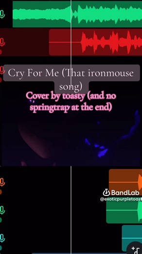 This song has been ALL OVER MY FYP, it already reached the irls 😭😭 #CapCut #ironmouse #cryforme #fyp fyp m parati pourtoi music bandlab ironmouse springtrap fnaf vocaloid utaite