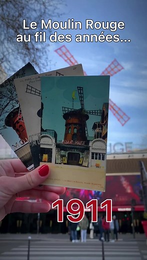 10K views · 202 reactions | The Moulin Rouge through the years… #moulinrouge #moulinrougeofficiel #paris #cabaret #show #féerie #history #france #spectacle #moulinrougeparis | Le Moulin Rouge (Officiel) | Facebook