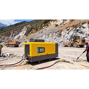 [Hot Item] Atlas Copco Xams850 Diesel Screw Air Compressor for Mining Using 8.6bar 24m3/Min