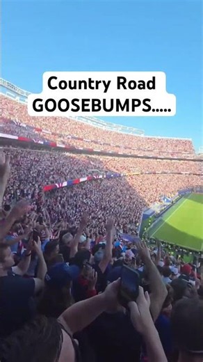 USA fans sing country road after Bosnia win #worldcup #usmnt