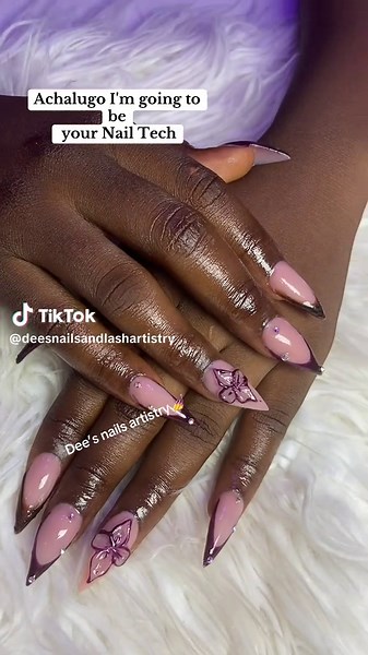 Dee’s Nails and lash Artistry on TikTok