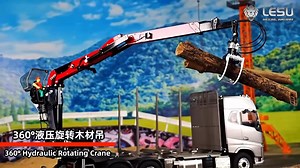 13K views · 232 reactions | The hydraulic Log Crane in classic red with a customizable Volvo logging truck 朗朗朗 for all the logging you needs #Toucanhobby #RCmodel #rcconstructionmodels #rcconstruction #hydraulic #RC #log #logging #timber #truck #tractor #crane #hydraulic #lesu | Toucanhobby RC Model | Facebook