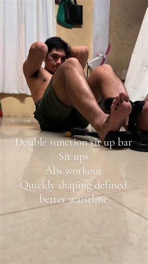 Sit-Up Bar for Faster Belly Fat Reduction & Defined Waist