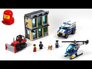 Lego City 60140 Bulldozer Break-in Lego Speed Build
