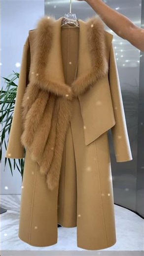 ❄️Winter Long Fur 🧥 #fashion🫰 #furcoat #style #shorts#shortvideo #ootd #fyp #viral #subscribe✨