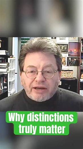 Why distinctions truly matter