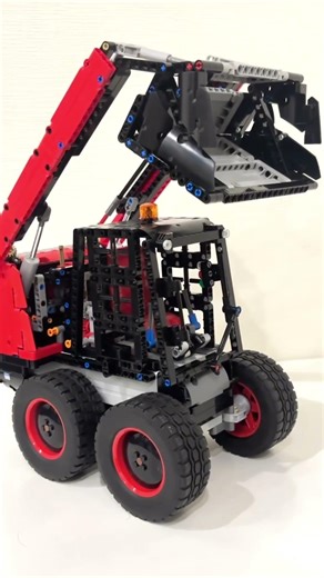 LEGO 42082 Crane ➡️ Loader #lego #legotechnic #legomoc