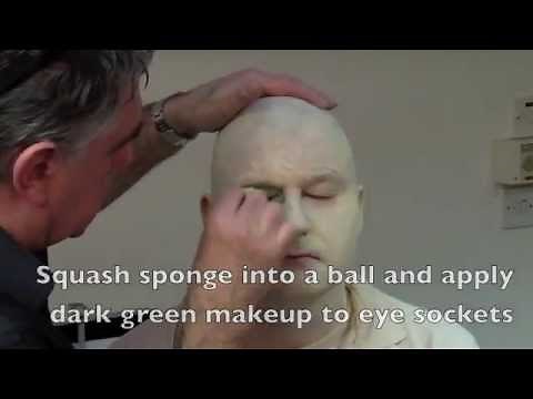 Uncle Fester make up for halloween