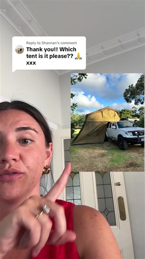 Replying to @Shannan our camp set up!! All of our set up is from Kings 4wd Supa Centre and honestly I can’t recommend it enough!! Everything is so easy to built and attach to your Ute or car. They have amazing deals on but they change every day so price can vary. Our tent takes about 3 minutes to set up and close down, so easy and convenient for camping and moving around and heaps of space for us and our doggy!! #camping #perth #ute #campinglife #tent