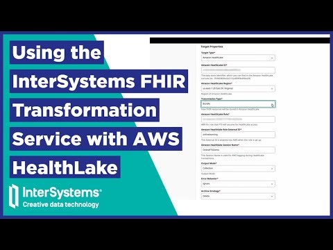 Using the FHIR Transformation Service with AWS HealthLake