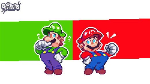 Brothers🍄#Mario #Pixelart