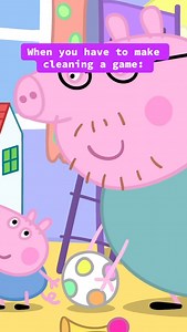 Now, the real test is how long will it stay clean? 🤔 | Peppa Pig