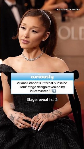 Ariana Grande's Eternal Sunshine Tour stage👀 #arianagrande #ticketmaster #eternalsunshine