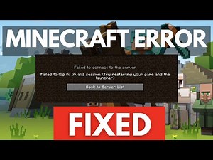 Minecraft FAILED to login | Invalid session try restarting your game | How to fix it Minecraft ✅🔥