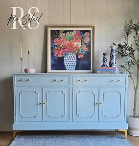 Sold***refinished Buffet/credenza/sideboard - Etsy