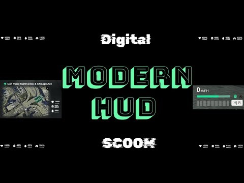 Modern HUD | New leaf Inspired | Digital Scoom