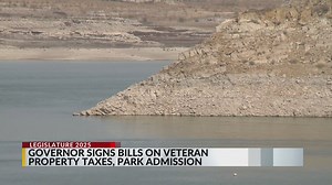 Governor signs bills on veteran property tax exemptions and state park fees