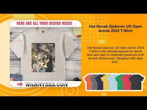 Hot Novak Djokovic US Open tennis 2025 T-Shirt