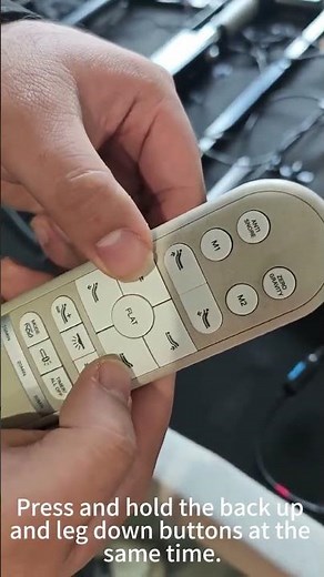 MLILY ADJUSTABLE BASE Remote Control Unsync Instructions