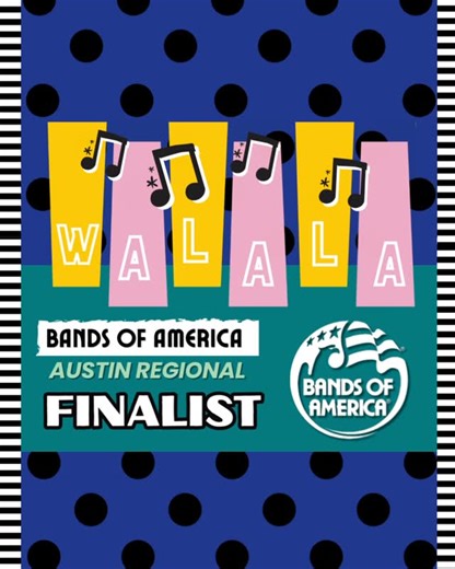 Dripping Springs Band - Official on Instagram: "… and here we go! The 2025 Tiger Band Marching Competition is off to an AMAZING start! We performed this morning at the Bands of America Austin Regional Championship and announcements were just made - WaLaLa is MOVING ON TO FINALS!! We’ll perform again tonight … @ 10pm Come cheer us on!! #tigerband #marchingband #teamTexas #WaLaLa #takingjoyseriously #bandsofAmerica #boa @drippingspringsisd @camillewalala"