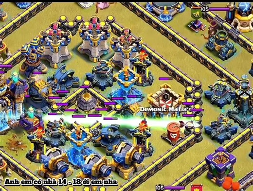 Chiêu thức hay v#clashofclans #ha_uyen_clashofclans #clashofclansvietnamm