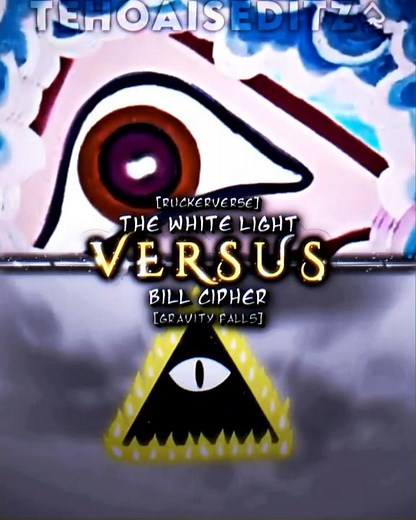 The White Light vs Bill Cipher | #shorts