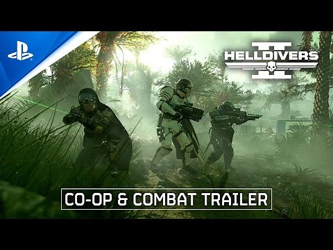 Helldivers 2 - Co-op and Combat Trailer | PS5 & PC Games
