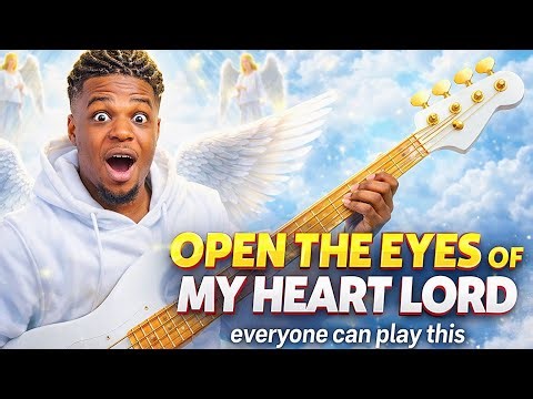 How To Play Open The Eyes Of My Heart Lord on Bass (Beginner Friendly)