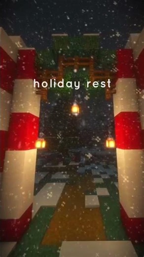 a quiet snowy minecraft moment ❄️💙