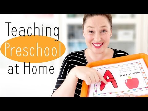 Teaching Preschool at Home