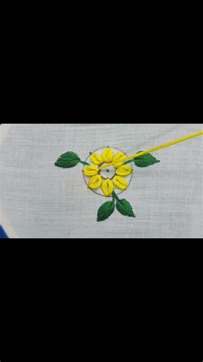 19K views · 193 reactions | Get started with hand embroidery using this stunning flower design, ideal for those new to the craft. Hand embroidery 瑱 tutorial for beginners #trishaartofthread #easyhandembroidery #simpleembroidery #reels #simple #embroiderypatterns #handembroidery #beautiful #flowers #embroideryart | Trisha Art | Facebook