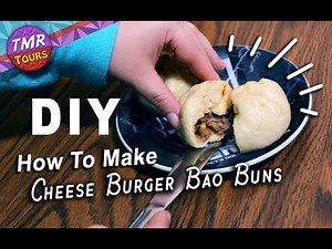 Cheese Burger Bao Buns | Dumpling Recipe | Bao Bun Recipe