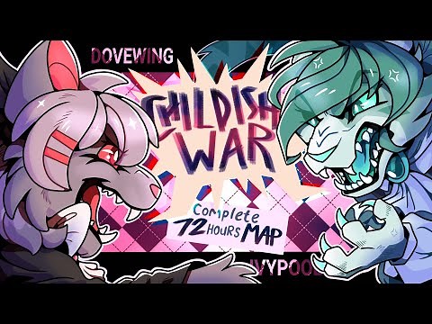 ⚔️ Childish War (Dovewing & Ivypool) - COMPLETE 72 HOURS WARRIOR CATS MAP ⚔️