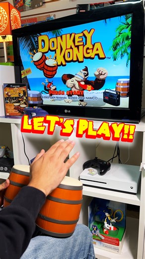 Donkey Konga for the Nintendo GameCube was released on September 27th, 2004! Do you remember playing this game? 🐒 #DonkeyKong #donkeykongcountry #DKOldies #nintendo #gamecube | DKOldies.com
