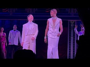 SOME LIKE IT HOT MUSICAL 1st performance after Opening Night. Curtain Call from 3rd Row Center Orch