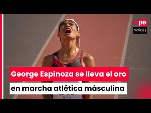 Gold in race walking! George Espinoza takes the gold medal in race walking at the Panama 2026 You...