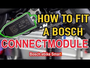 How to fit the new Bosch Connect module