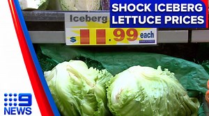 Iceberg lettuce is the latest victim of our soaring cost of living. With many supermarket shelves bare and fast food outlets switching them for cabbage, some are selling for as staggering $12 a head. #9News | Nightly at 6pm | 9 News