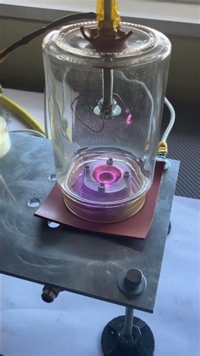 DIY PVD Sputtering system test