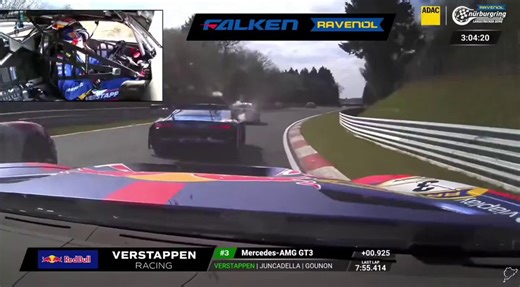 Motorsport: "Dani Juncadella has revealed that Max Verstappen discovered a specific "trick" to handle the aero-wash behind other cars that even seasoned GT3 pros hadn't thought of."Dani: 🗣️"It was impressive to see how well he understood how to stay that close to Christopher [Haase]. It was his first time ever having to race like that in a GT3 car on this track"🗣️"He actually did something quite special that we talked about after the race. It’s something I would have never thought of myself, a