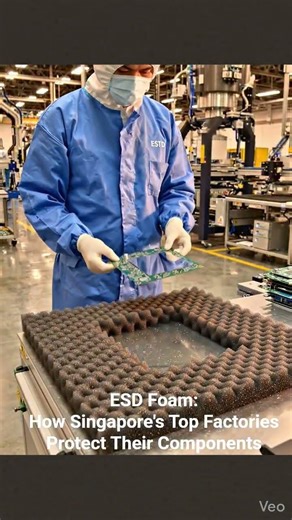 ESD Foam: How Singapore's Top Factories Protect Their Components ⚡️