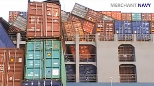 14K views · 195 reactions | Maritime accident, cargo ships fail, container ships collision | Merchant Navy | Facebook