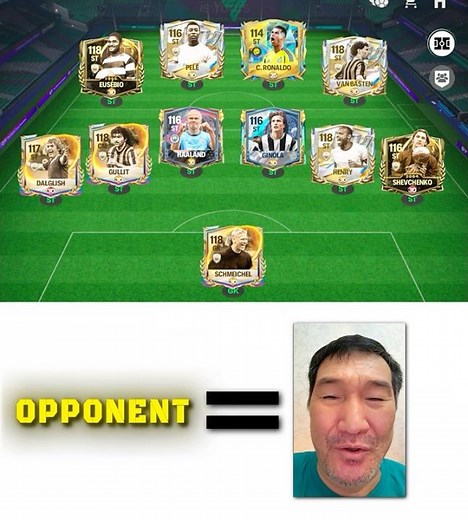 Opponent's reaction ☠️ #eafc24 #fcmobile