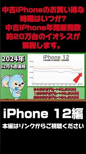 When is the best time to buy a used iPhone? ③ [iPhone 12 Edition] #shorts #iosys #iPhone12