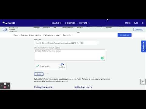 Samantha voice in GoAnimate/Vyond