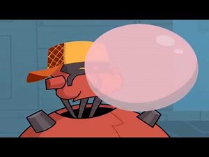 Robotboy bubblegum scene