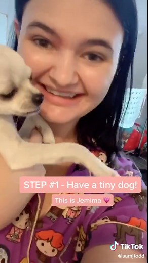 steal jemima’s style 🐶💗 #fyp #foryou #foryoupage #onlineclass #happy...